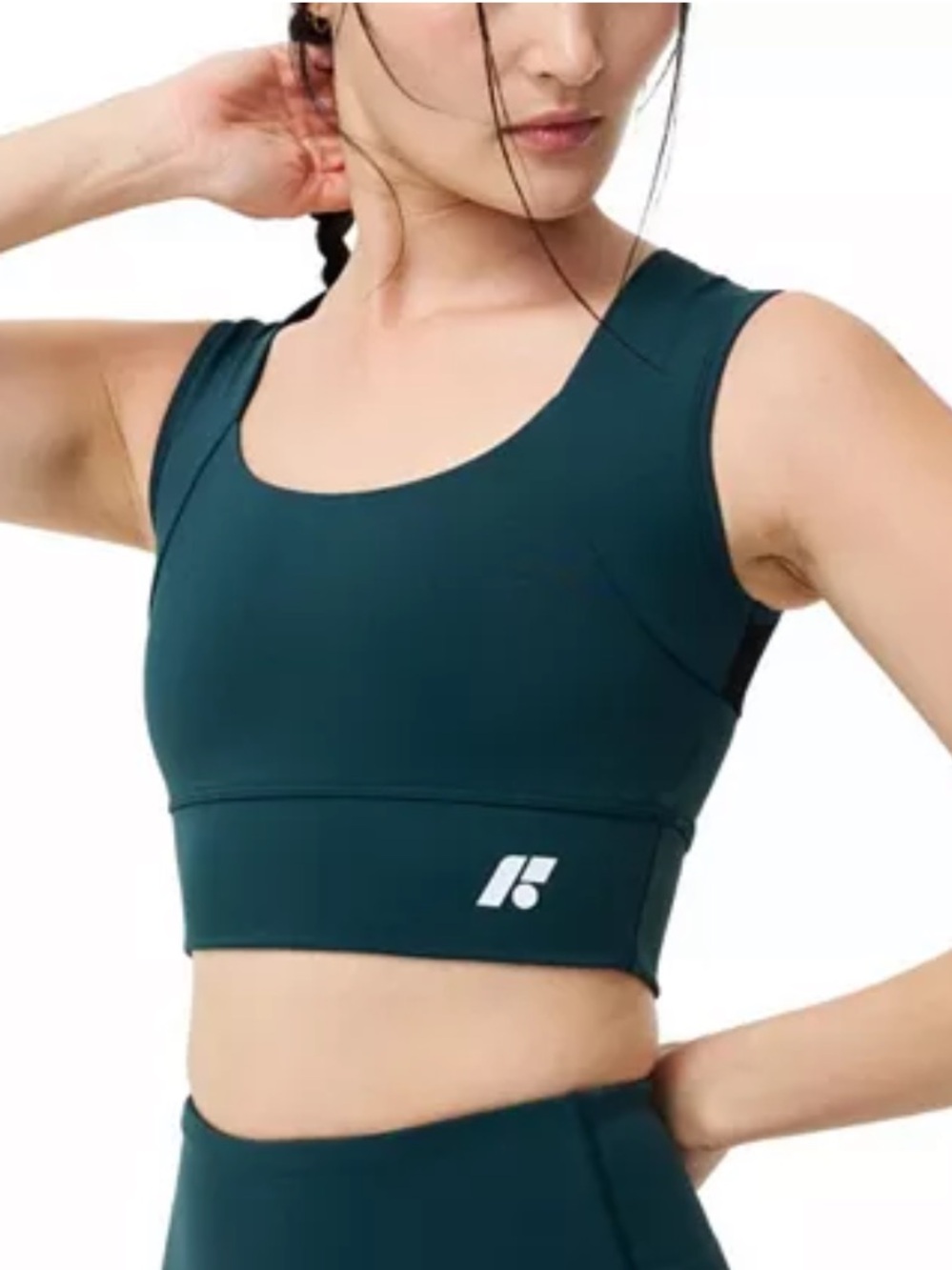 Forme Power Bra in Jade